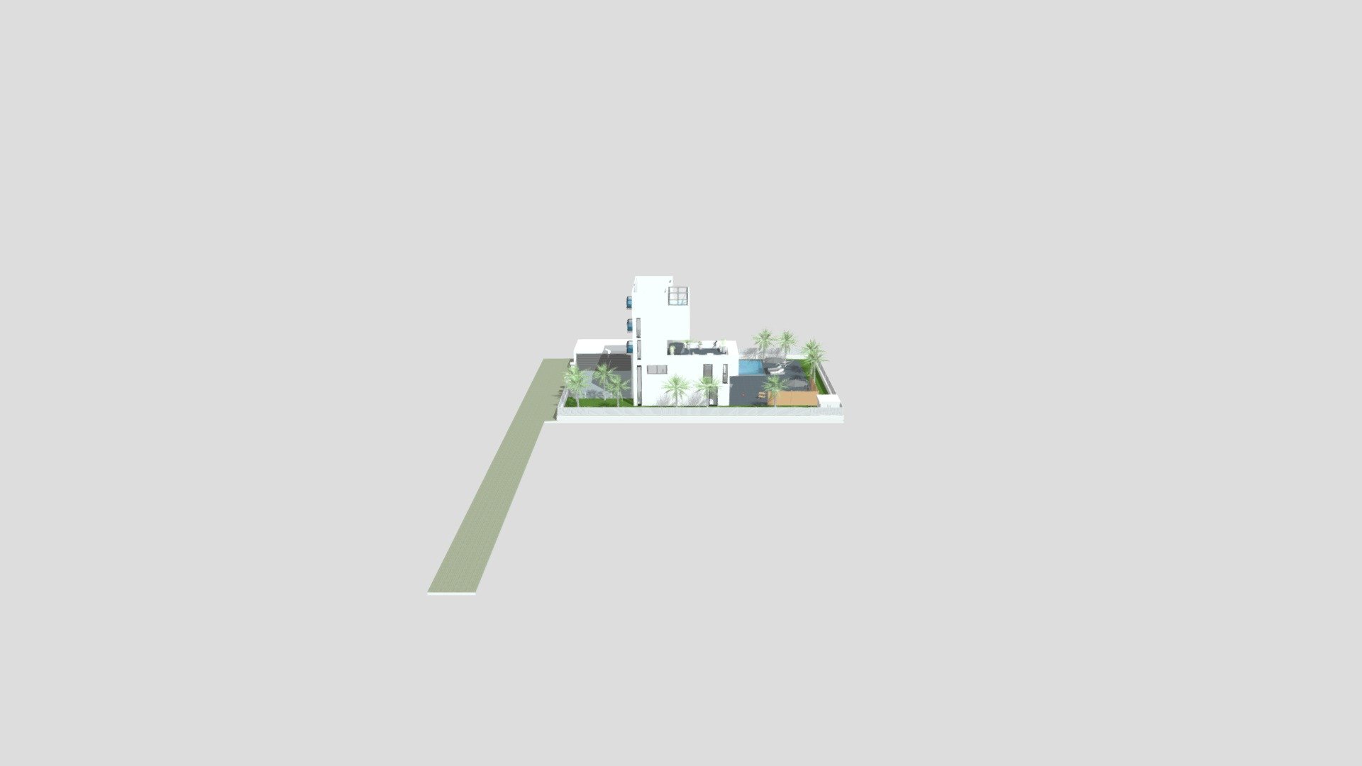 Rooftop house
