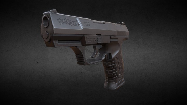 Walther P99 3D Model