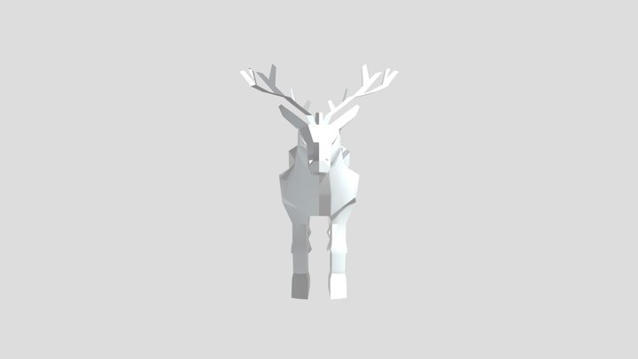 66120791_deer 3D Model