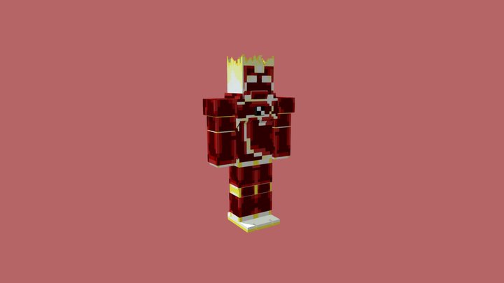 Fireblast ben 10 minecraft 3D Model