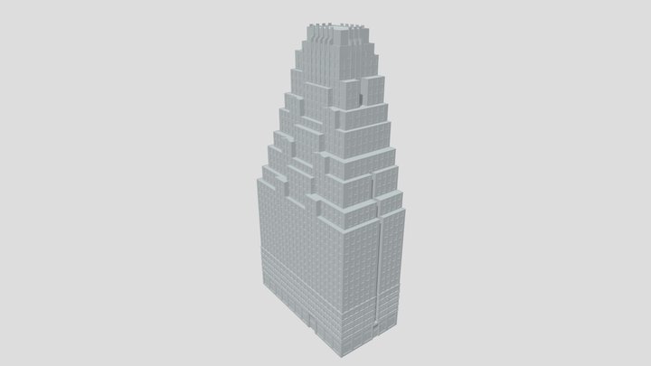 120 Wall Street 3D Model
