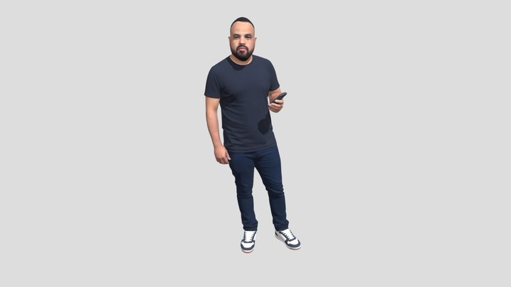 Casual Tech Portrait – Modèle 3D gratuit STL