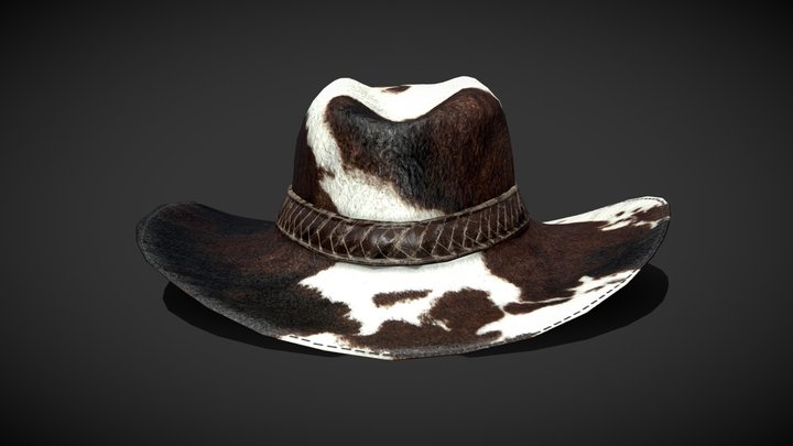 Cowboy Hat 3D Model