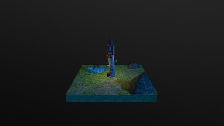 Torre Medieval 3D Model