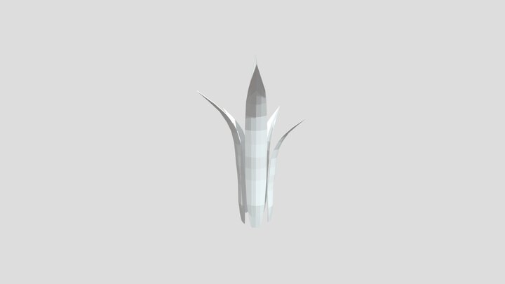 Grass Tuft 3D Model