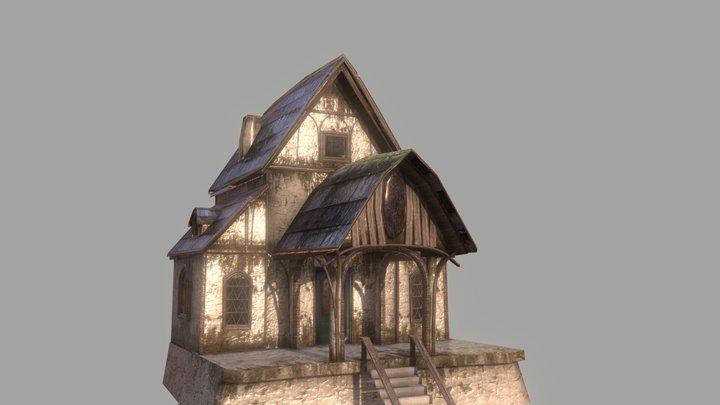 House Model Old 3D Model