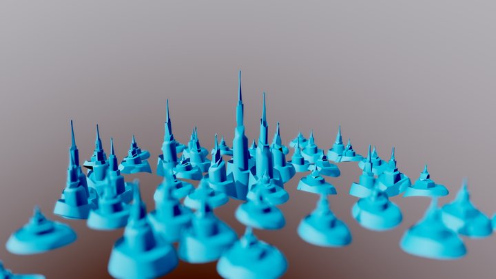 Towers 3D Model