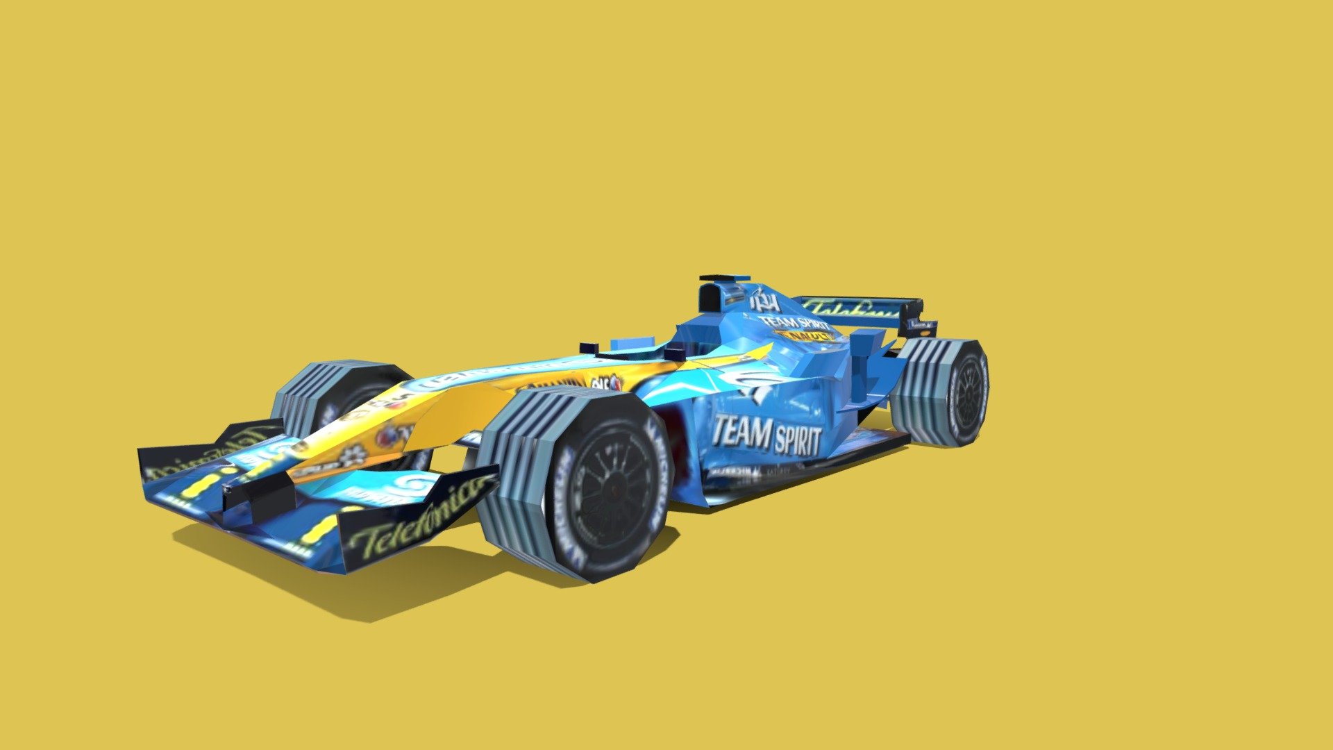 2005 Renault R25 F1 - Download Free 3D model by ImperialBlue3D