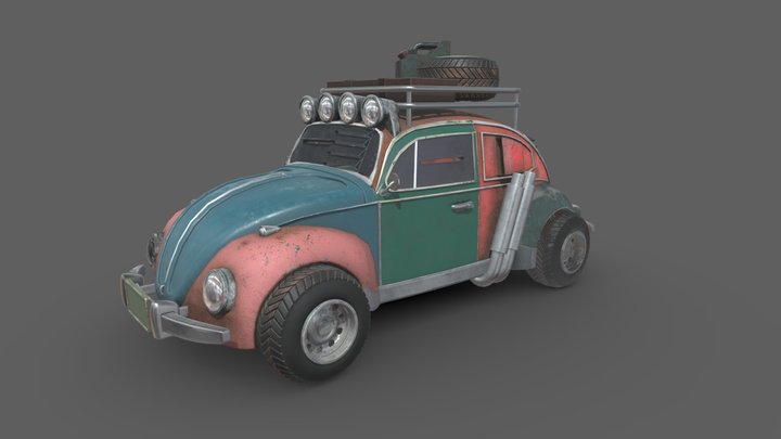 BattleBeetle 3D Model