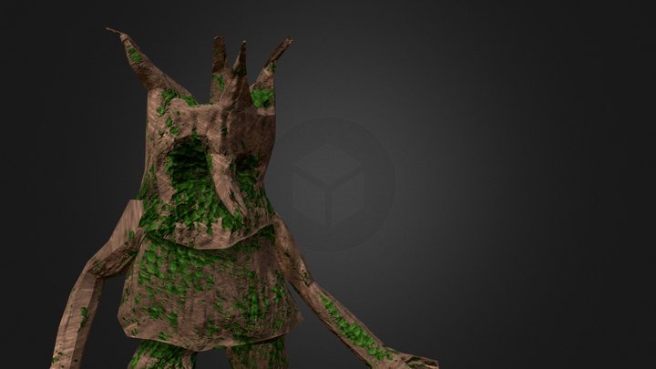 Treant - Walk Cycle 3D Model