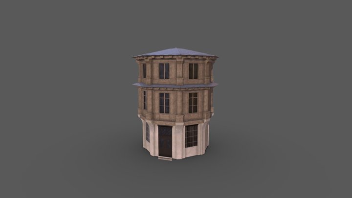 Tbilisi Building 3D Model
