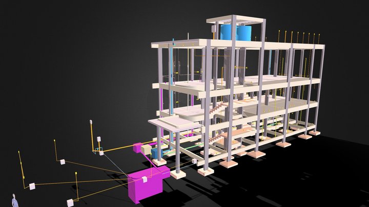 Câmara Municipal de Itabaianinha/SE 3D Model