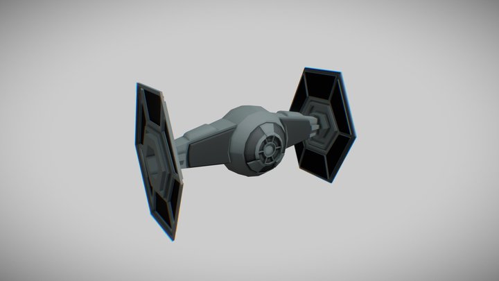 Starfighter - 3D Ship Model 3D Model