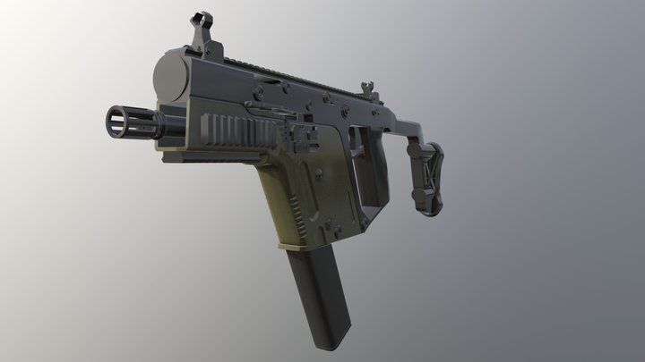 KRISS Vector 45ACP 3D Model
