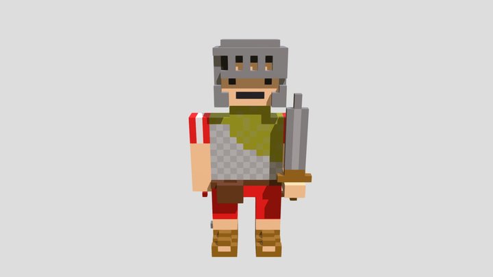 Roman 3D Model