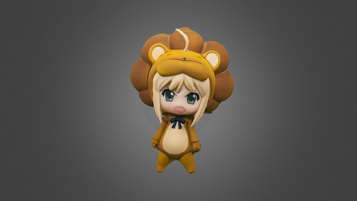 Saber Lion - Test 3 3D Model