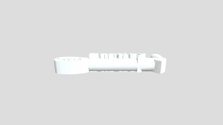 Ruby's Fab Paddle 3D Model