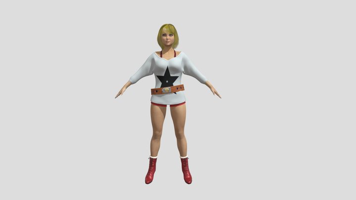 Full Anatomy Girl Alice 3D Model