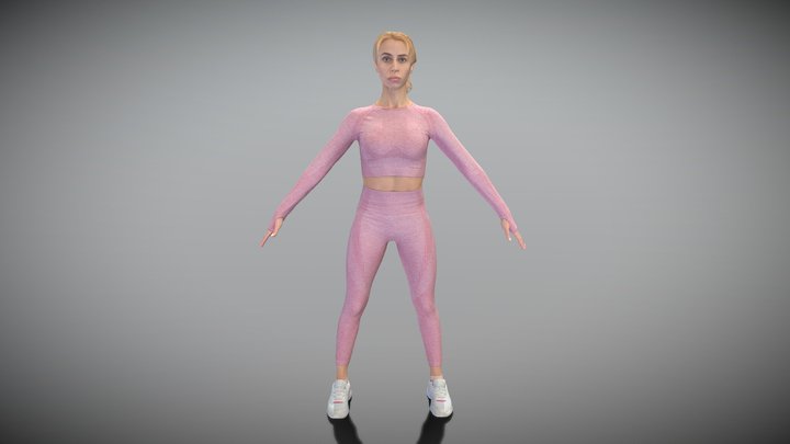 Animation Ready Body Scan / Female 07