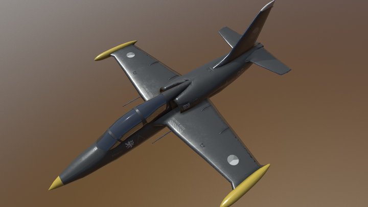 L-39 Albatros 3D Model