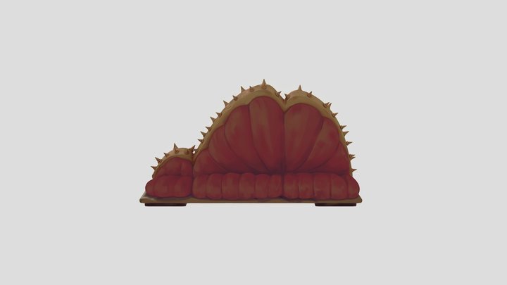 Canappé 3D Model