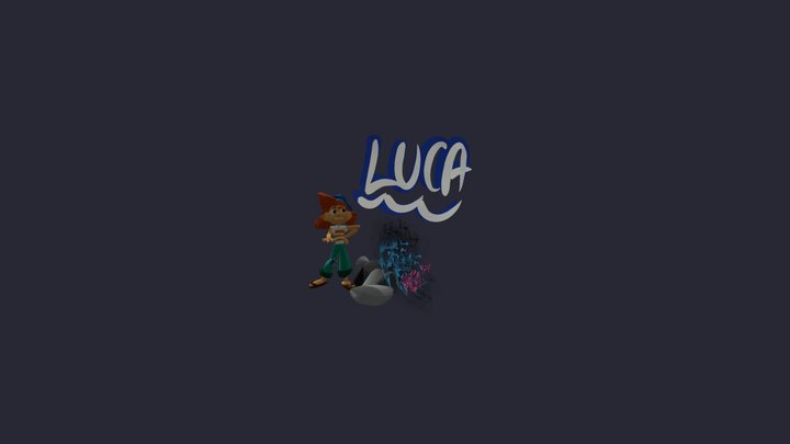 luca fan art 3D Model