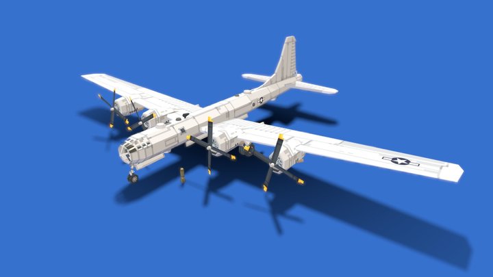 B-29 3D Model
