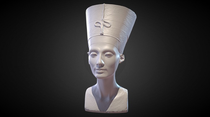 Nefertiti Hack Reduced - Download Free 3d Model By Zafio [8b903bc 