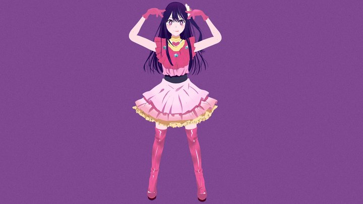 Oshinoko 3D Model