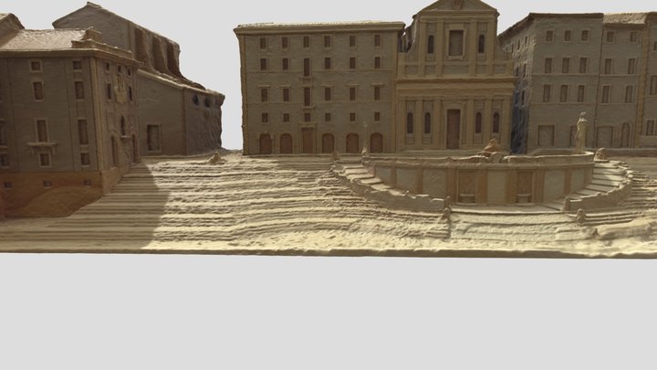 Porto di ripetta 3D Model