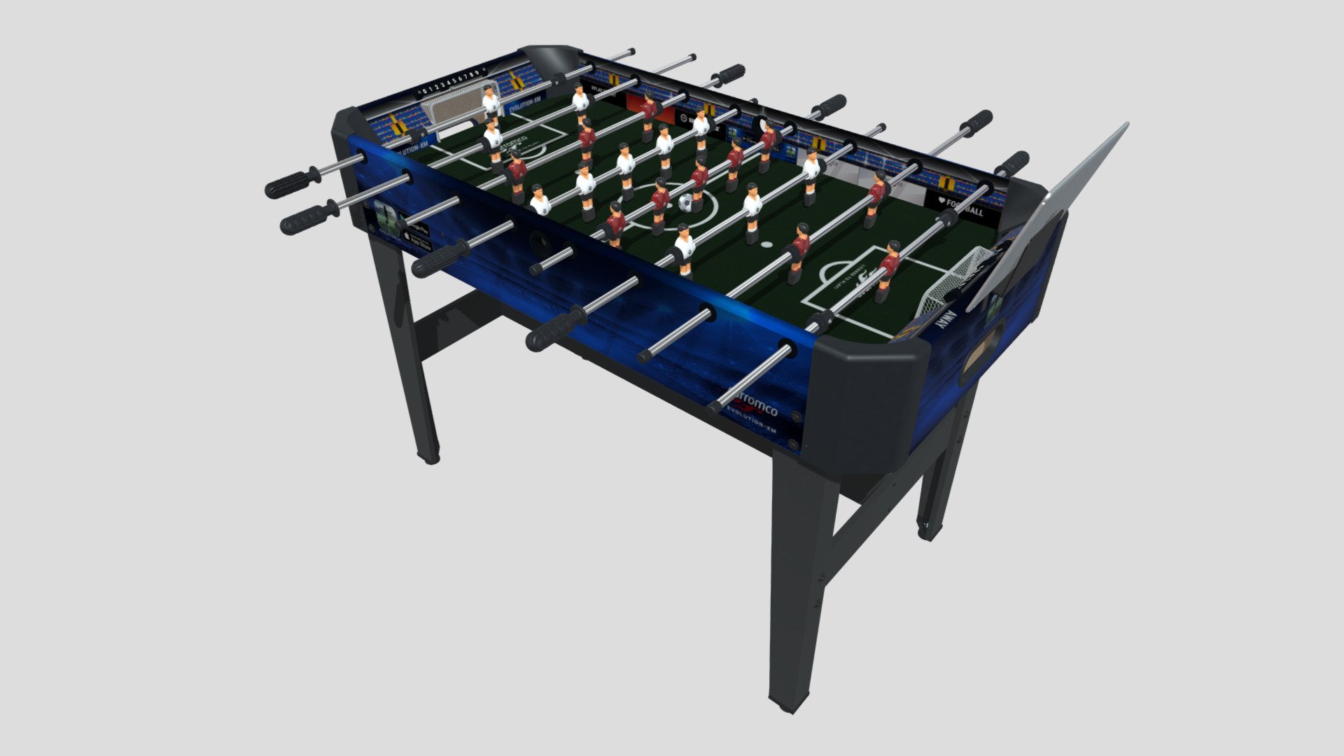 05800FSC Football Table EVOLUTION-XM — Sketchfab embed 3D viewer