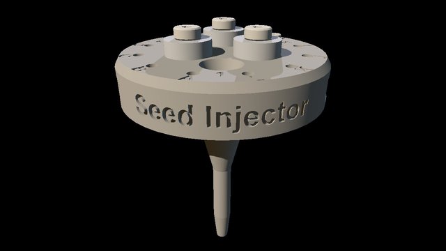 V0.9 Seed Injector 3D Model
