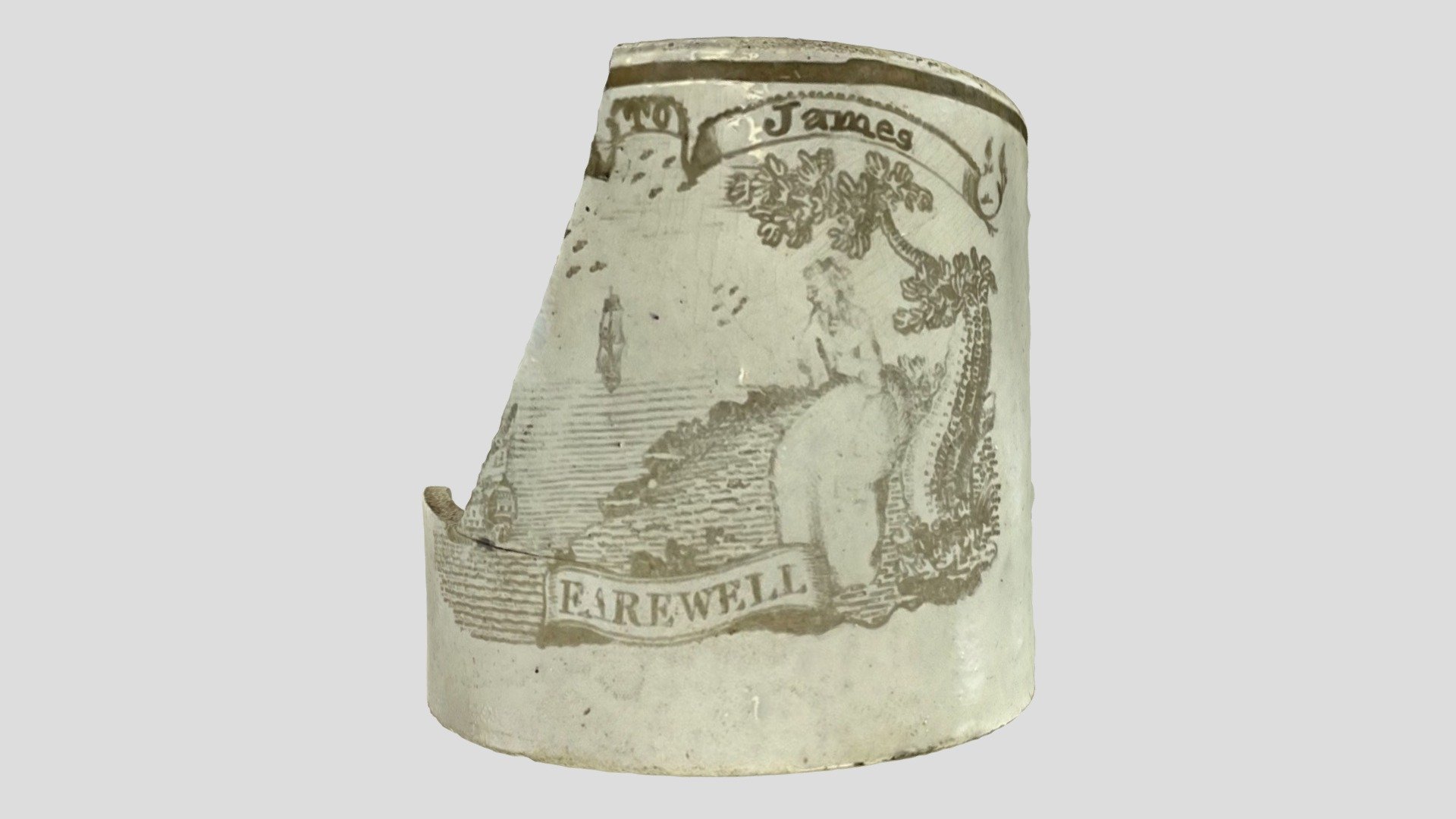 Pottery Sherd: EOA:2022.41.1