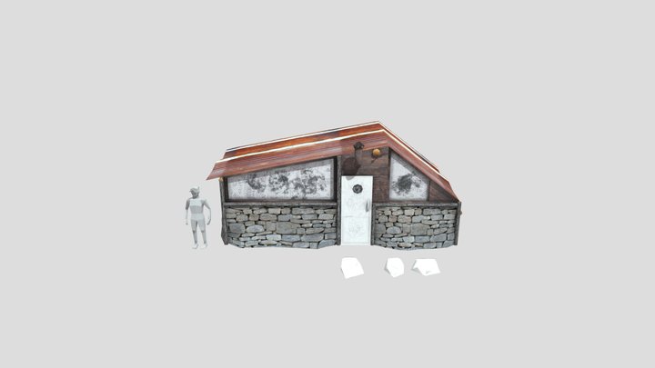 Forest Loner - House test 3D Model