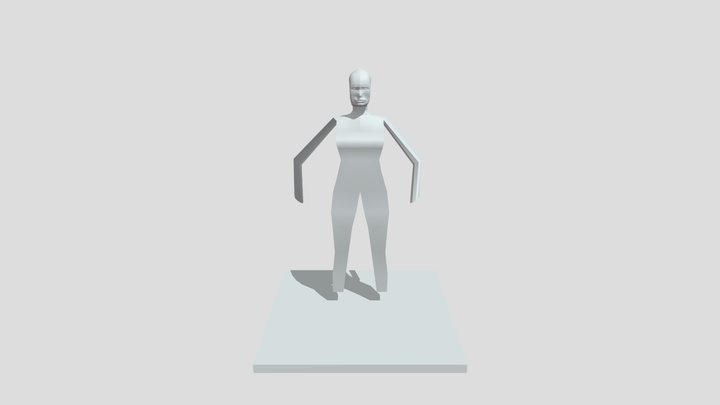 Sloppy Character 3D Model