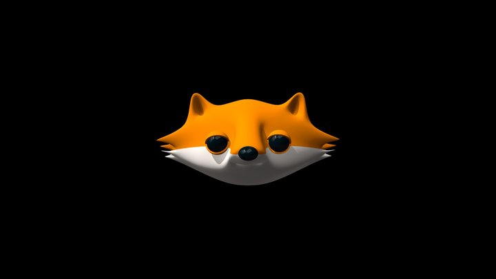 Fox Smile Test 3D Model