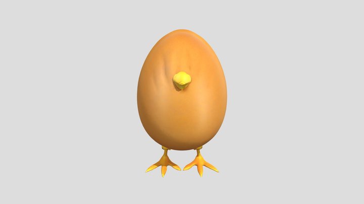 world famous egg walker 3D Model