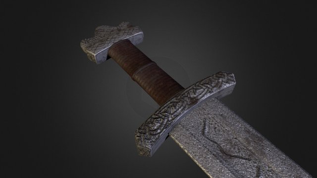 Viking Sword 3D Model