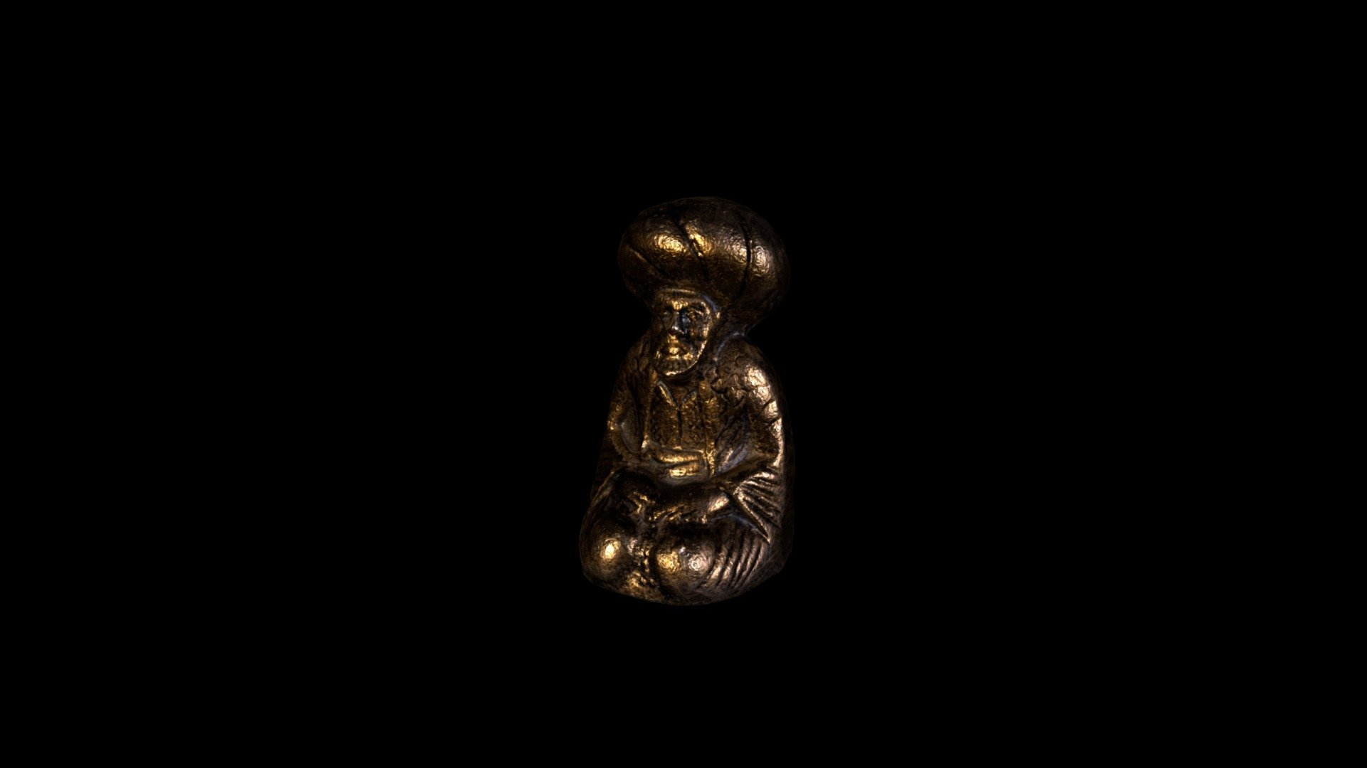 Mevlana Rumi Trinket - 3D Scan