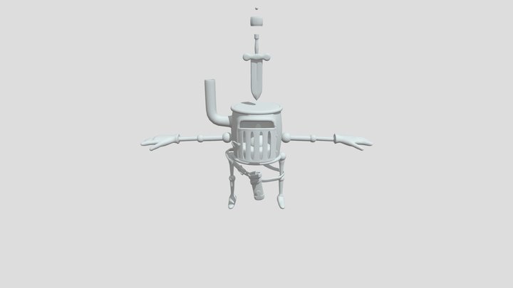 Furnace Knight | Marko Laine 3D Model
