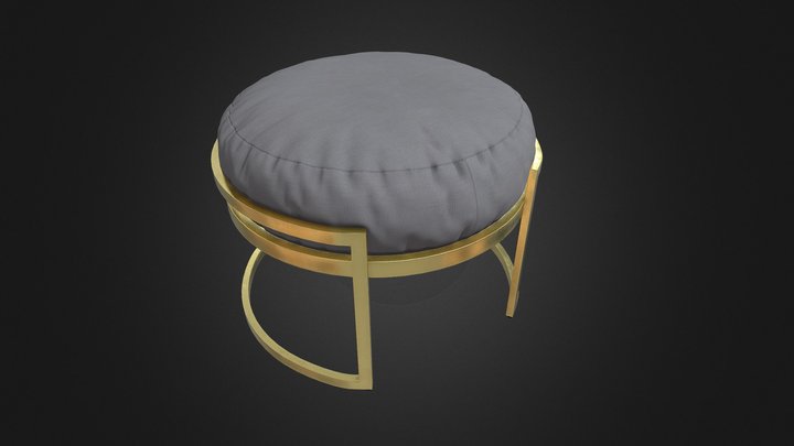 Ottoman 03 3D Model
