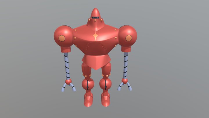The King's Golem 3D Model