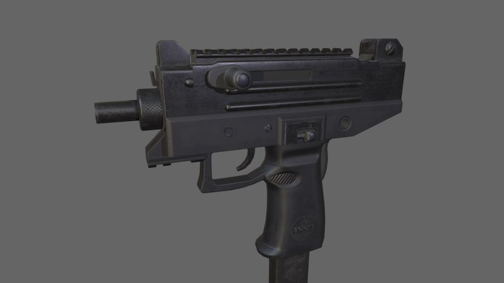 UZI Pro 3D Model