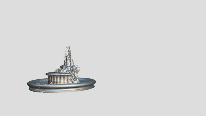 Fontana dei Navigatori 3D Model
