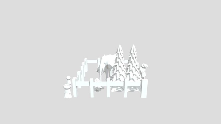 Powerful Habbi 3D Model