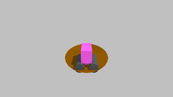 Pink Drill 3D Model