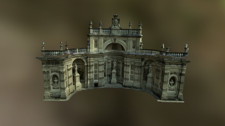 Villa della Regina - Analisi Degrado Belvedere 3D Model