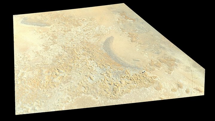 Desert landscape, Mojave, CA (PC) 3D Model
