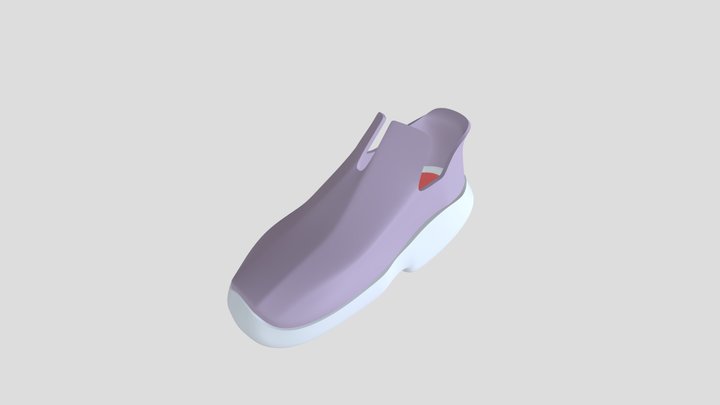 Athletic Shoe 3D Model