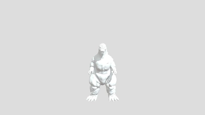 1954 Godzilla 3D Model